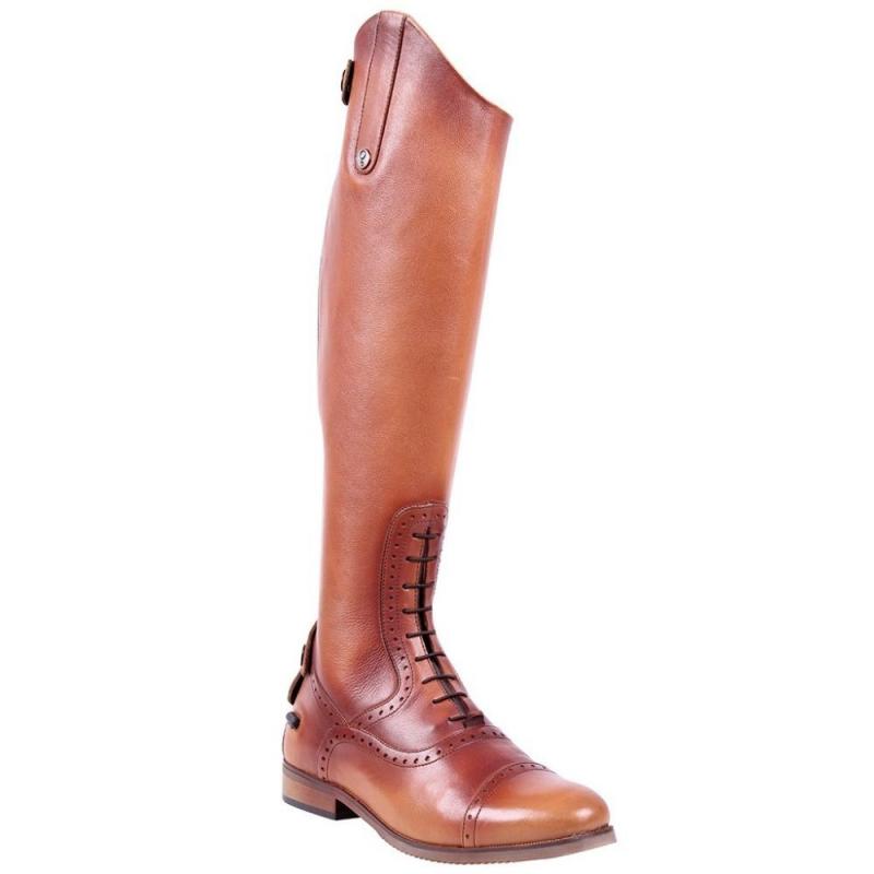 Oficerki QHP Sophia Adult Cognac, brązowe