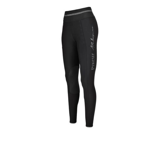 Bryczesy damskie Pikeur Gia Grip Athleisure black, czarne